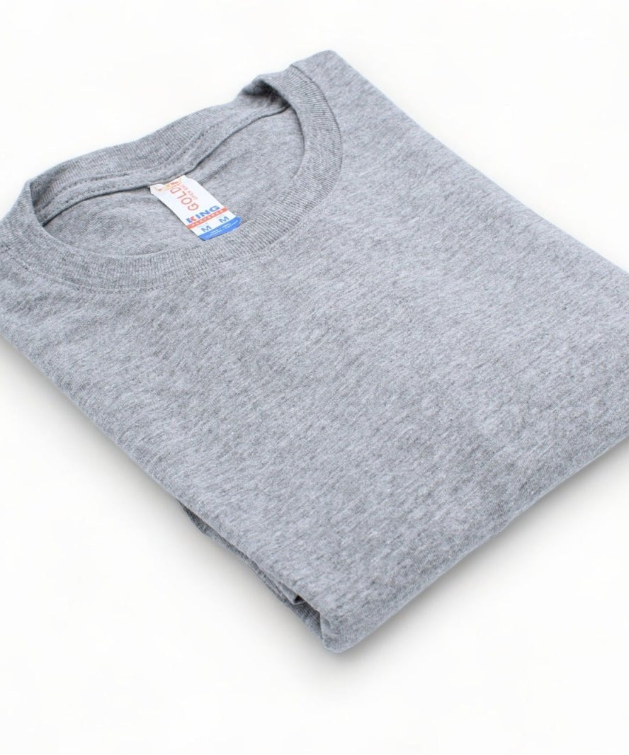Playera Cuello Redondo Manga Larga GOLD - Playeras King Playera Cuello Redondo Manga Larga