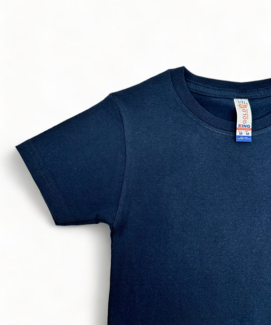 Playera Cuello Redondo Niño - Playeras King Playera Cuello Redondo