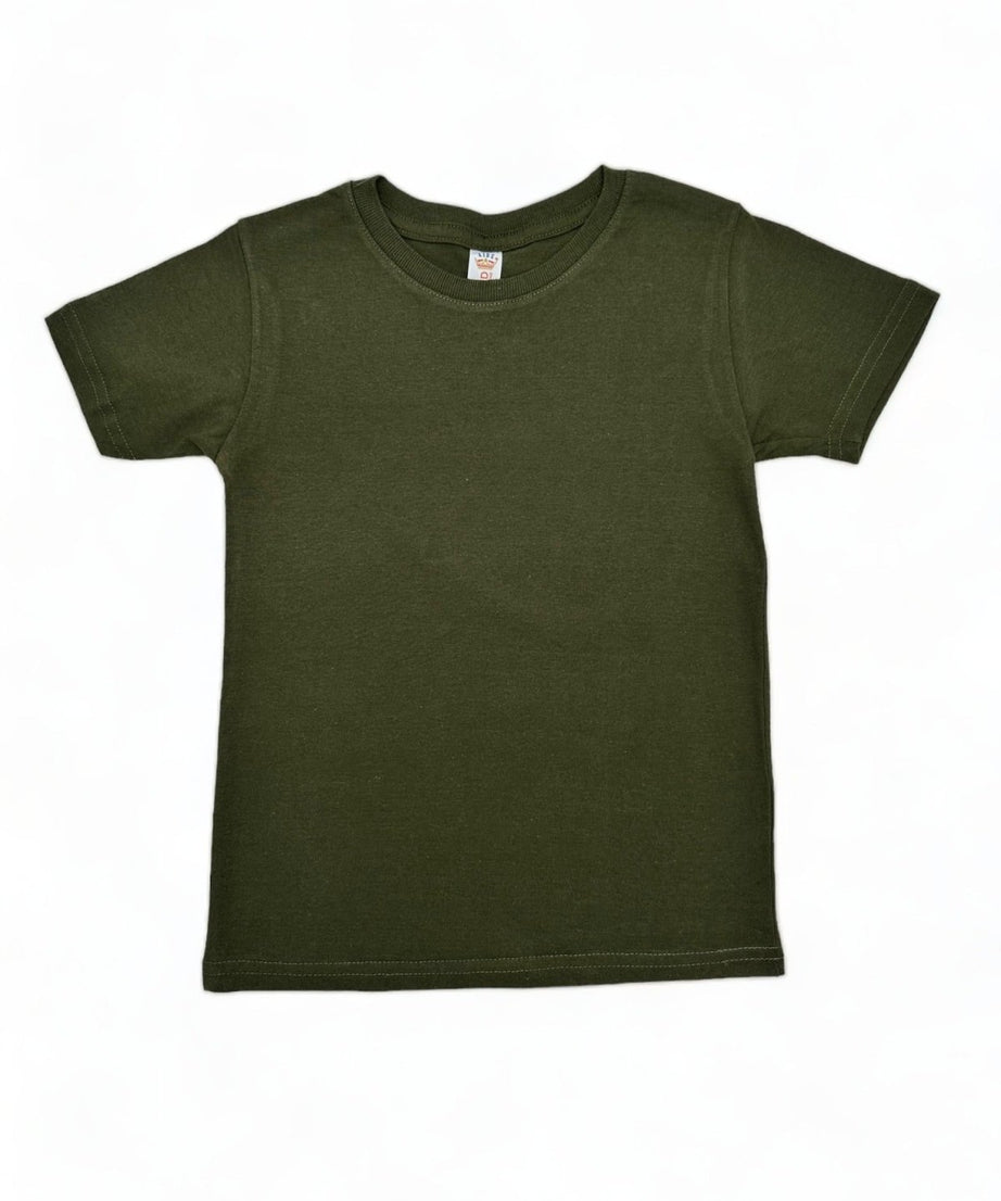 Playera Cuello Redondo Niño - Playeras King Playera Cuello Redondo