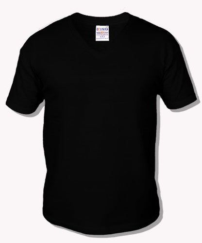 Playera Cuello V Caballero GOLD - Playeras King Playera Cuello V